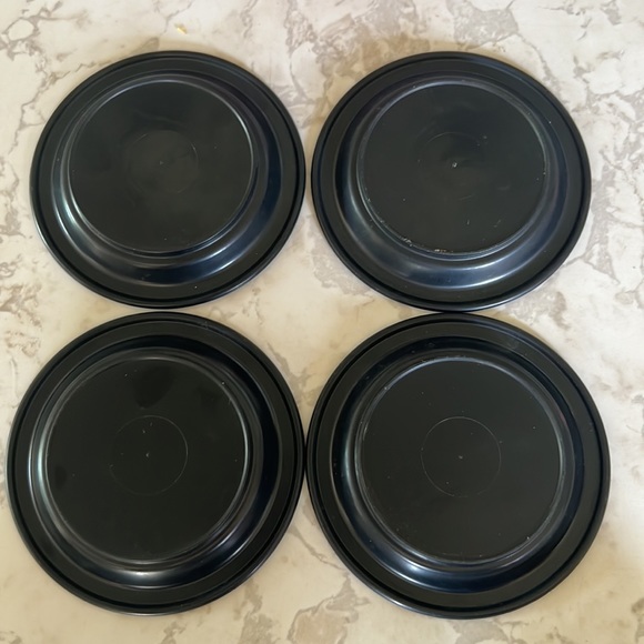 Vintage coasters set of 4 - Roman God plastic - Picture 6 of 16